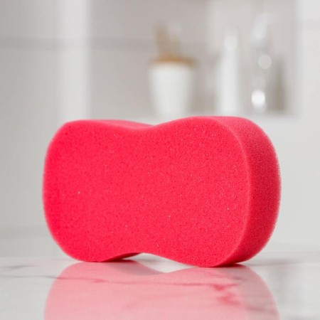 Body sponge "Eight", 15 × 8 × 3.5 cm, color mix-1