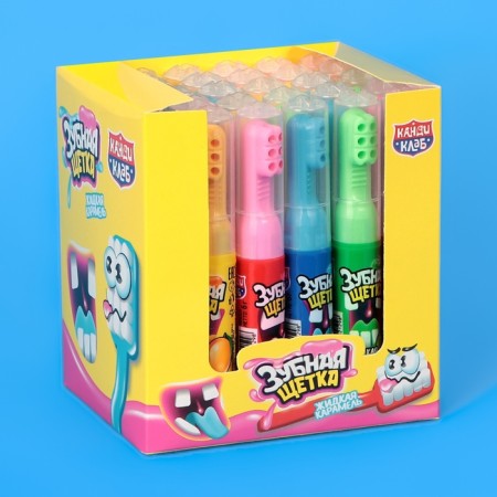 Liquid caramel "Toothbrush" Assorted 6g
