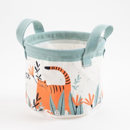 Textile basket Ethel "I meow you" 12 x14 cm-1
