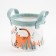 Textile basket Ethel "I meow you" 12 x14 cm