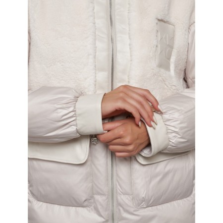 Winter jacket, size 48, beige color-15