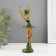 Polystone souvenir "Ballerina in a green pack" 18.5x5x4.5 cm