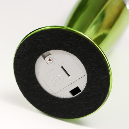Green Rocket lamp LED, LAVA, sparkles, from batteries 3HLR44 19 cm Risalux-5