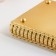Lonardo tray, 28 × 14.5 × 3.5 cm, rectangular, gold color