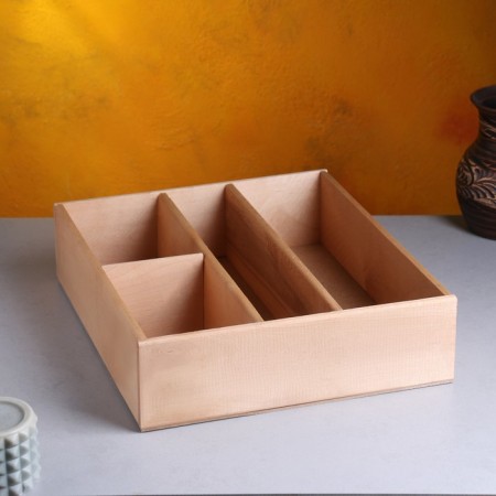 Wooden box 34.5 × 30 × 10 cm Gift chest-1