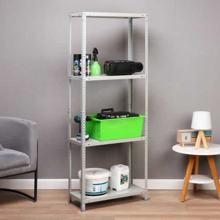 Metal rack, MS 1600x700x300, 4 shelves-3