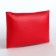 Cosmetic bag with lightning, red color