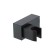 Holder for shower watering can Iddis Slide Slibl00i53, ABS plastic, black