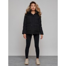Winter jacket female, size 50, black color