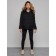 Winter jacket female, size 50, black color