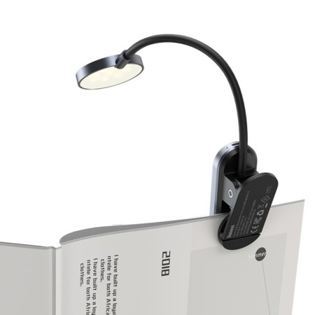 Baseus Comfort Reading Mini Clip Lamp, white-3