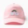 Cap for girls Minaku "Rainbow" Color Pink, Rr. 52