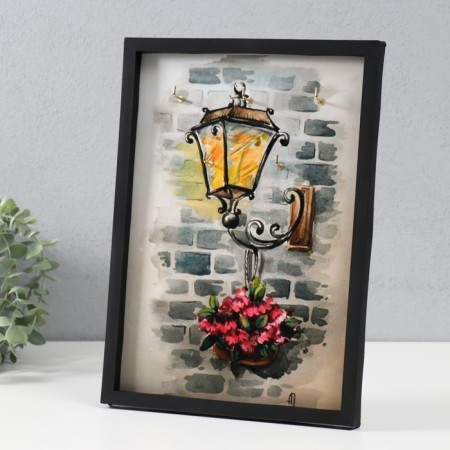 Open Open "Lantern" 5 hooks, 23x32 cm-1