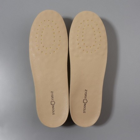 Insoles (nate leather, PU) University 40-46R-R 28.5cm (pair) Beige package SS-1