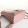 City backpack of artificial leather with lightning, pink color