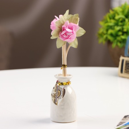 Gift set with a diffuser "Vase with a flower" Sakura, "Wealth of aroma"-5