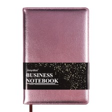 The diary is low, PVC cover, A5 format, 140 l, cell, metallic pink