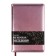 The diary is low, PVC cover, A5 format, 140 l, cell, metallic pink