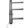 Domoterm electric heated towel rail "Aurora" 109-5, 500 x 710 mm, 5 crossbars, left