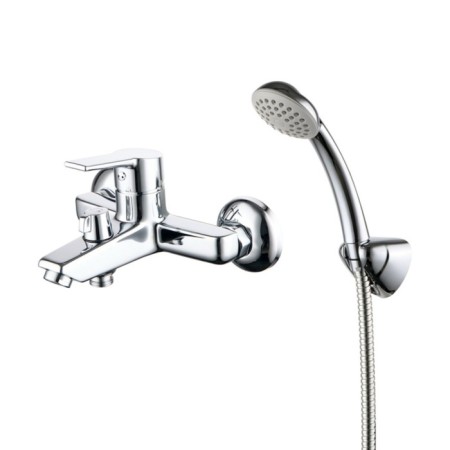 MILARDO STRIPE StRSB02M02 bath mixer, single -leaf, cast -pouring, chrome