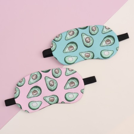 Avokado sleep mask, 18.5 × 10 cm, elastic band is single, MIX color-1