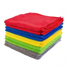 Set of SkyWay napkins, microfiber, 30*30 cm, rectangles, 10 pcs.