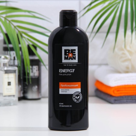 Shower gel be a man "Energy" awakening, 360 ml