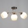 Ceiling Ceiling Zoe 3HE27 40W chrome, black