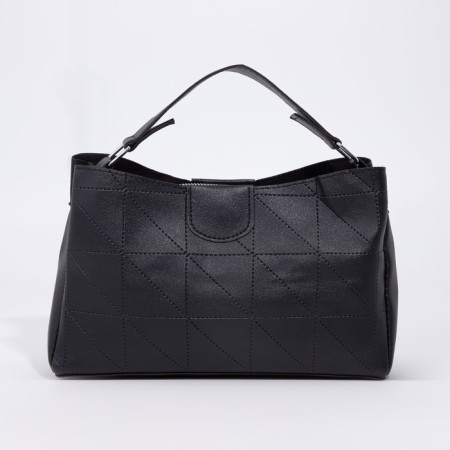 Bag Female Tout with zipper, black color