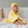 Lovelife ocorous towel "duckling", 60x85 cm, 100% PE, Velsoft 450 g/m2