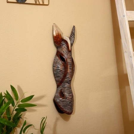 Mask "Zebra" Albezia 55 cm-2