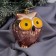 Jewelry "owl" 8.5x7 cm, mix