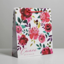 Gift laminated package, packaging, Pressent for You, Ml 23 x 27 x 8 cm