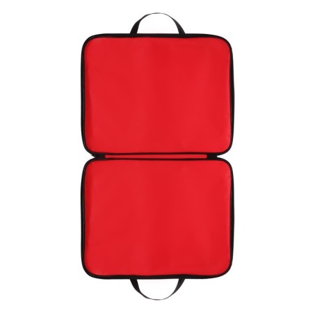 Folder for drawings and drawings A3, 470 x 350 x 20 mm, handles, textile, calligrata standard, red, density 600d-4