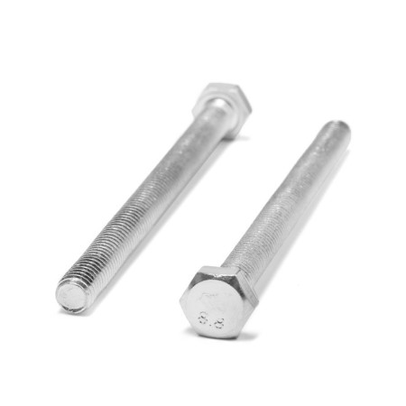 Bolt "Tundra Krep", with a hexagonal head, galvanized, Din933, M6x80 mm, 1 kg-2