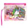 Set with strands, tattoos, rhinestones, purse