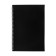 Notebook on the crest A4 60 sheets in the Calligrata cage black, plastic cover, offset unit