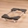 System unit stand on wheels, universal, 22/34 - 42/53 cm, metal, plastic