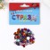 Decorative rhinestones "hearts" 10 x 10 mm (set 10 g)