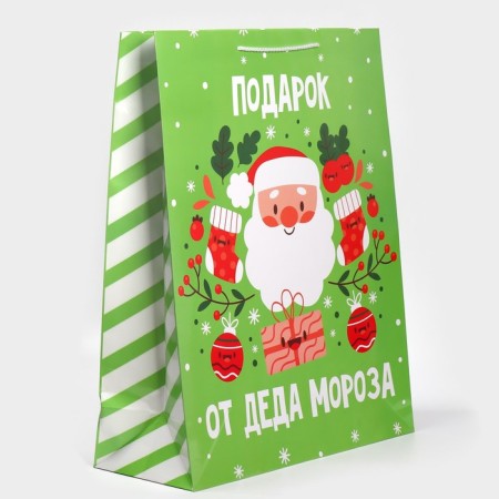 Laminated packet XL “Giving Grandpa”, 40 x 49 x 15 cm, New Year-2