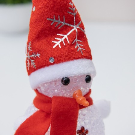 Nightlight "Snowman" LED white 6x6x18 cm Risalux-6