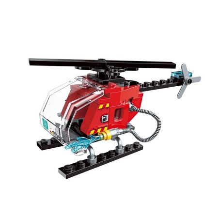 Designer "Firefighters. Transport ", 8 species, mix color, in a package-3