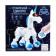 Robot "Musical Unicorn", with remote control, Russian voiceing, pink color