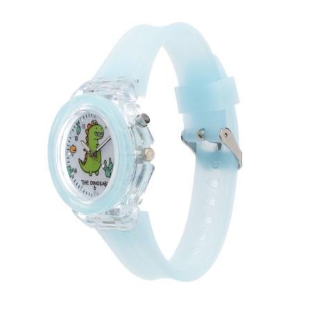 Watch of Berrier Children's "Dinosaur", D-3.8 cm, silicone strap 23 cm-2