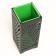 Garden-park urn "Tropics" 44 l, 30 x 30 x 70 cm, case 2 mm, tank 0.5 mm