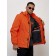 Sports male jacket, size 52, orange color