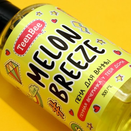 Bath foam, 300 ml, melon aroma, teenbee-3