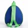Baby backpack for the boy "Dinosaurians", 23 x 5 cm cm, lightning department, blue color