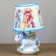 Table lamp "Unicorn" Blue E14 40W 220V 32x20x20 cm