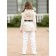 Vest for girls, height 134 cm, holographic color
